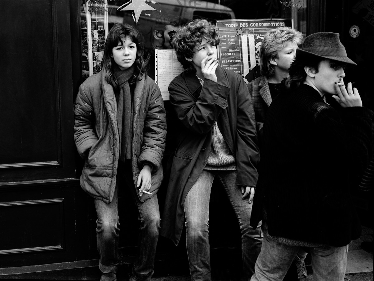 Smoking Teenagers, Paris, 1982